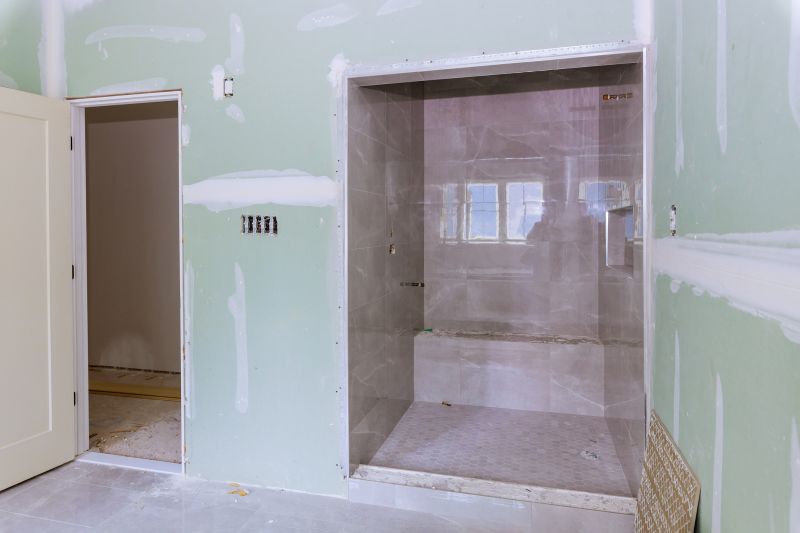 Bathroom Renovation with New Tiles